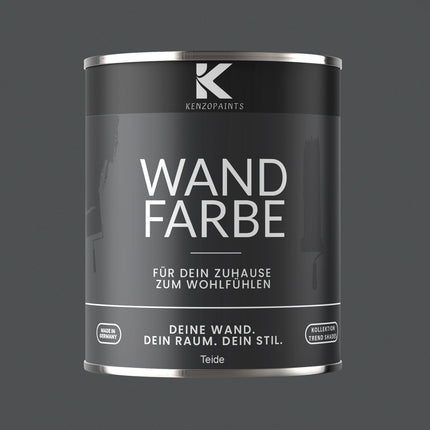 Kenzopaints Wandfarbe Innenwandfarbe Designfarbe - 750ml