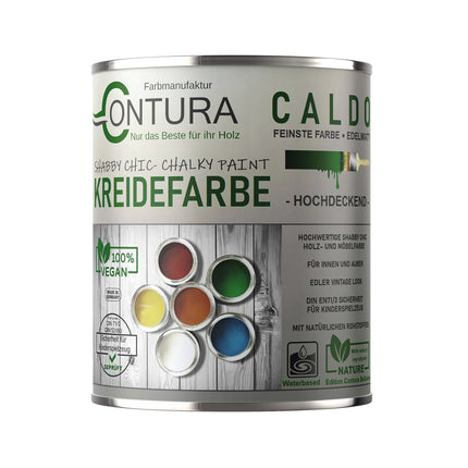 Contura BeGreen 100ml. Kreidefarbe Shabby Chic Möbellack Lack Möbel Farbe Holzlack Natur … - Farbmanufaktur Contura Berkemeier - Farbmanufaktur Contura Berkemeier