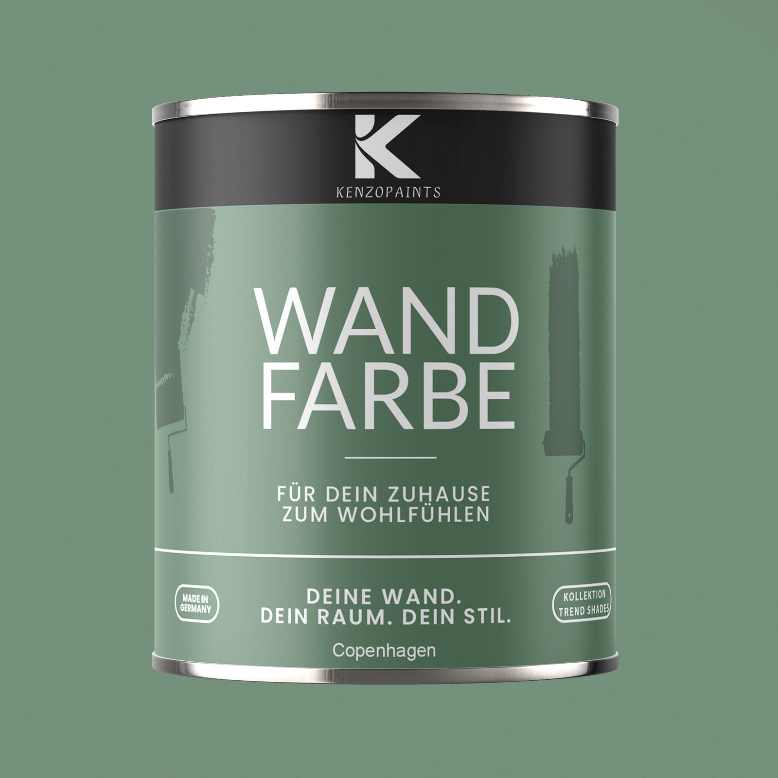 Kenzopaints Wandfarbe Innenwandfarbe Designfarbe - 10Liter - Farbmanufaktur Contura Berkemeier - Farbmanufaktur Contura Berkemeier