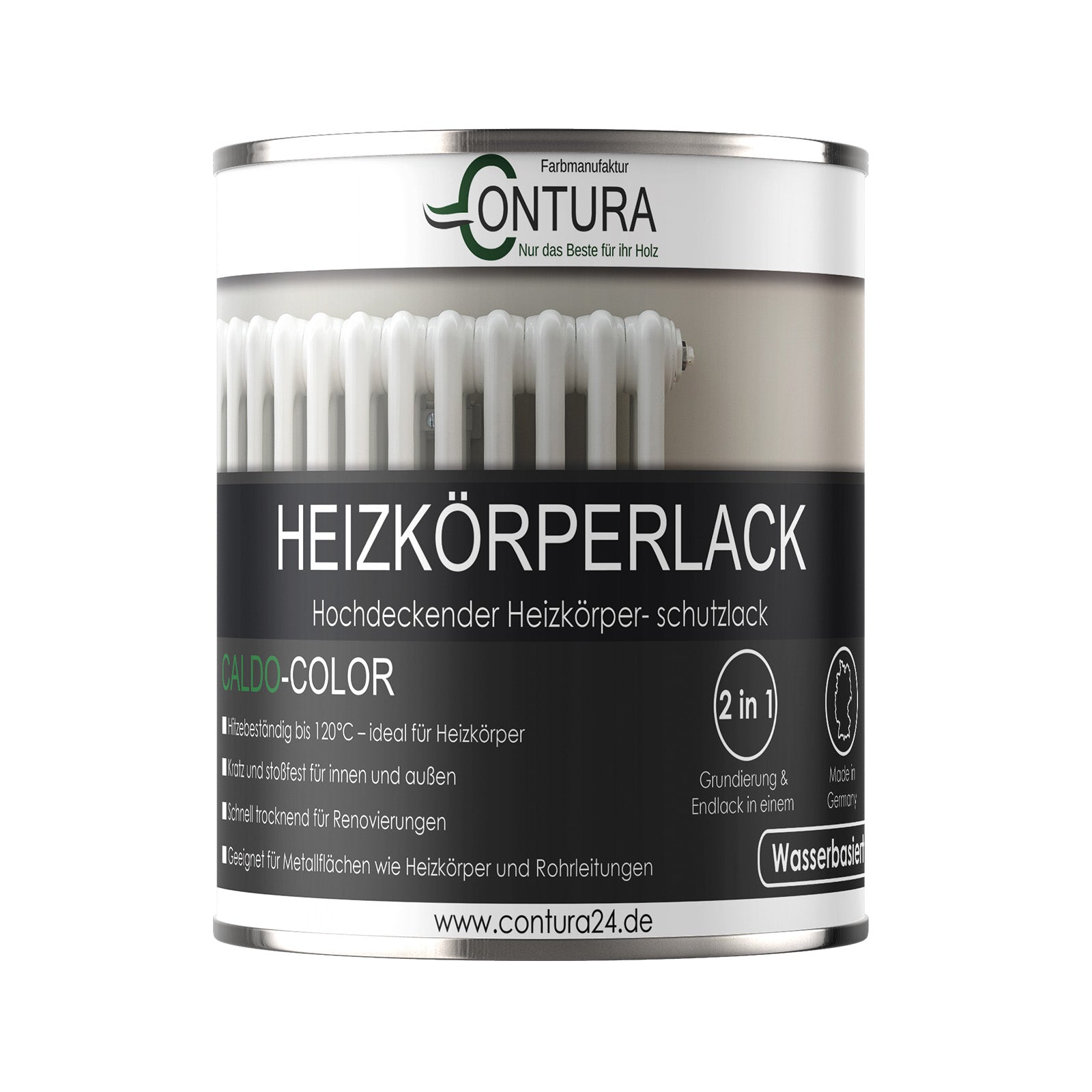Contura Heizkörperlack WUNSCHFARBTON Heizungslack Heizkörperfarbe Heizung Farbe Radiator Metalllack - Farbmanufaktur Contura Berkemeier - Farbmanufaktur Contura Berkemeier