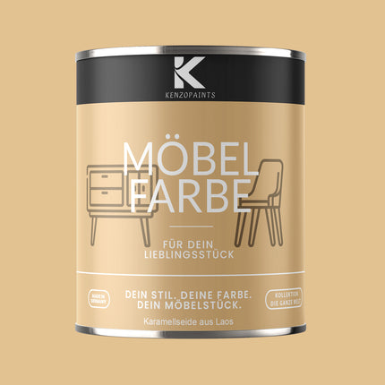 Kenzopaints Möbelfarbe Möbellack Buntlack - 2,5Liter