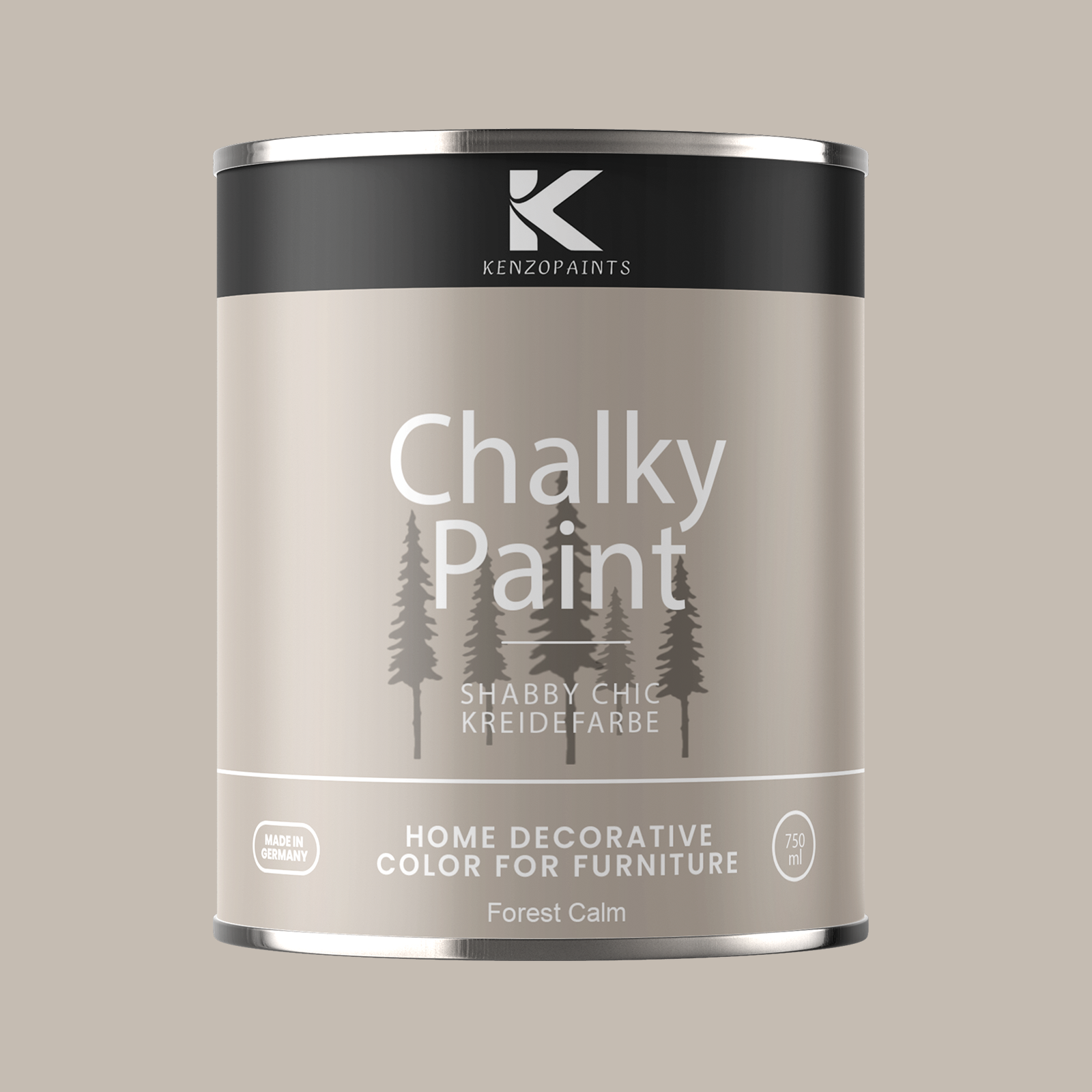 Kenzopaints Chalky Paint Kreidefarbe - 750ml - Farbmanufaktur Contura Berkemeier - Farbmanufaktur Contura Berkemeier