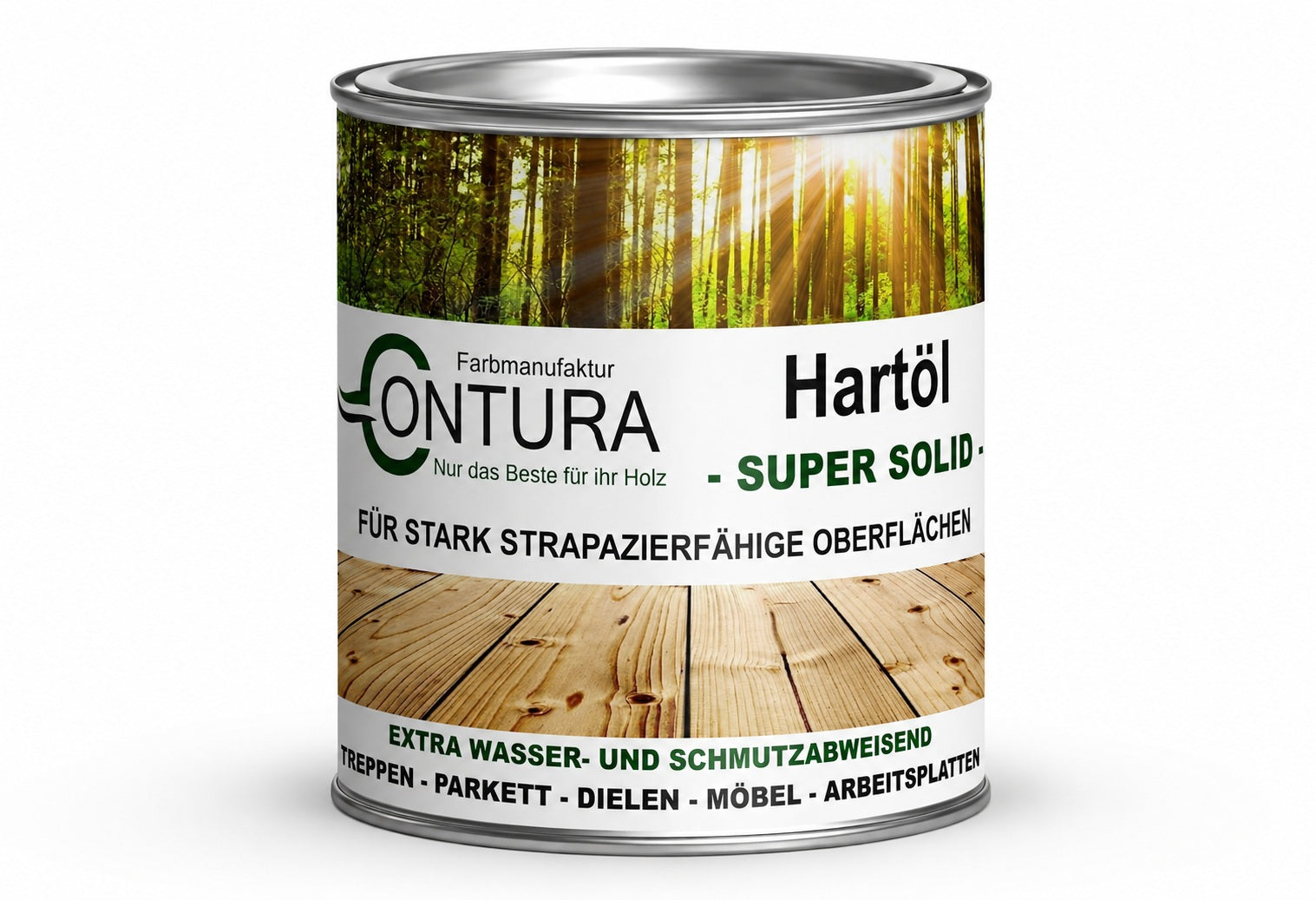 Contura Premium Arbeitsplattenöl Hartöl Holzöl Holzschutz Möbelöl Pflegeöl