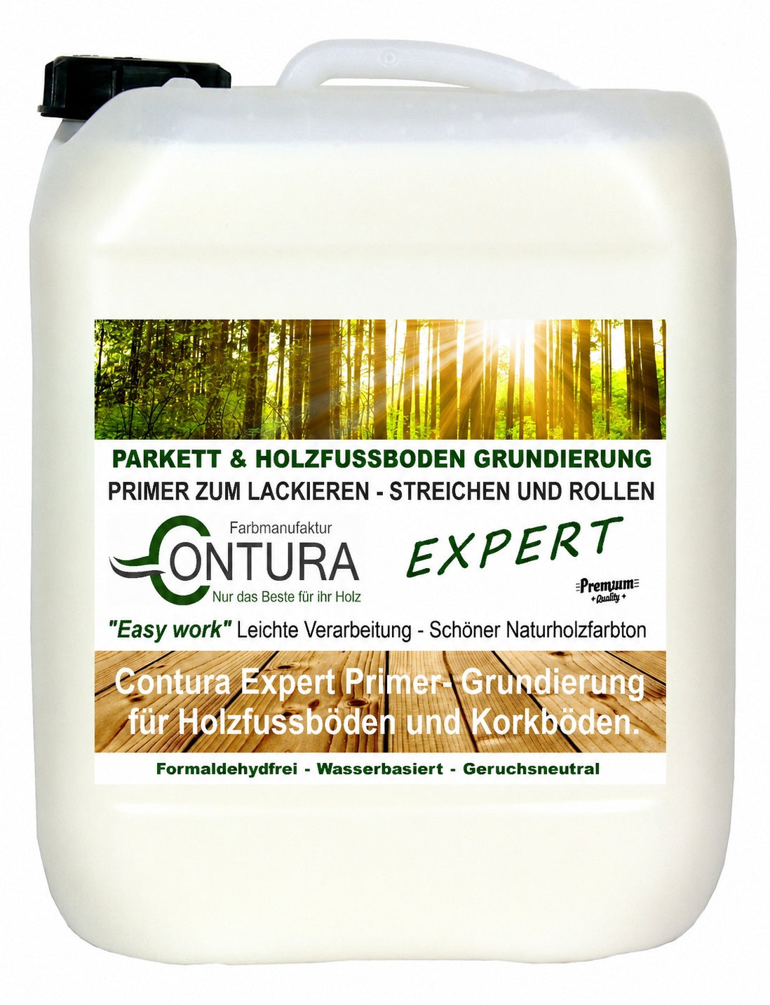 Contura Parkettlack- Grundierung Treppenlack Parkettgrund Holzgrundierung