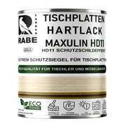 RABE Hartlack für Tischplatten Thekenlack Holzlack farblos Möbel Lack Eiche uvm - Farbmanufaktur Contura Berkemeier - Farben Rabe