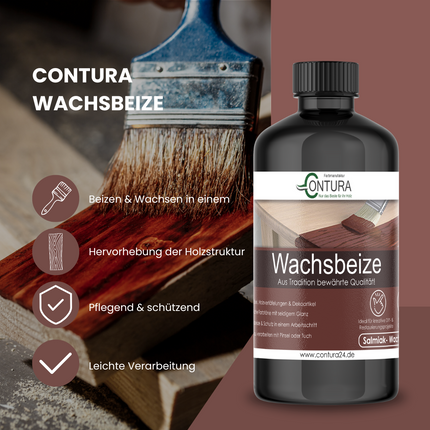 Wachsbeize 2in1 Holzbeize Beize & Wachs - Farbmanufaktur Contura Berkemeier - Farbmanufaktur Contura Berkemeier