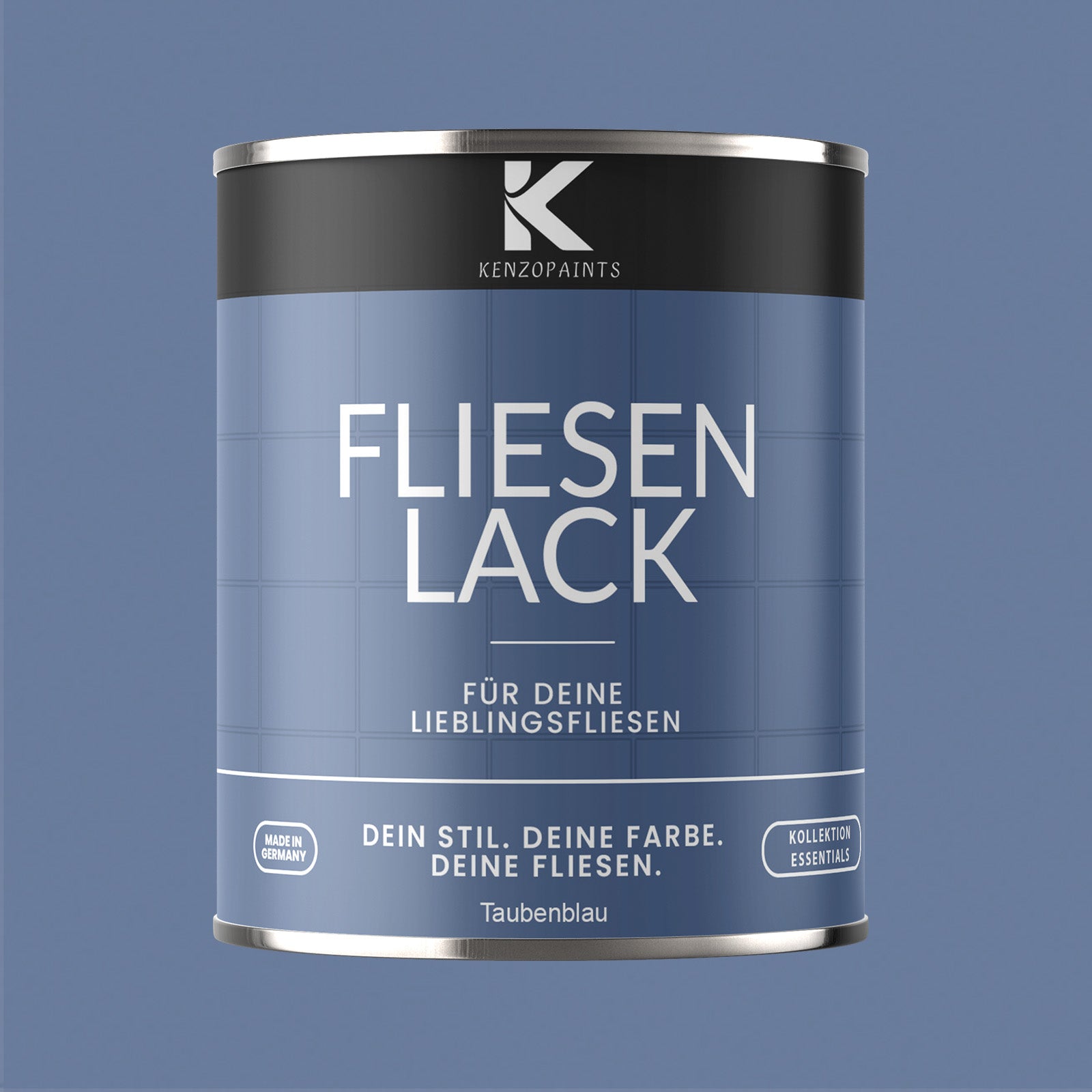 Kenzopaints Fliesenlack Fliesenfarbe - 2,5Liter - Farbmanufaktur Contura Berkemeier - Farbmanufaktur Contura Berkemeier