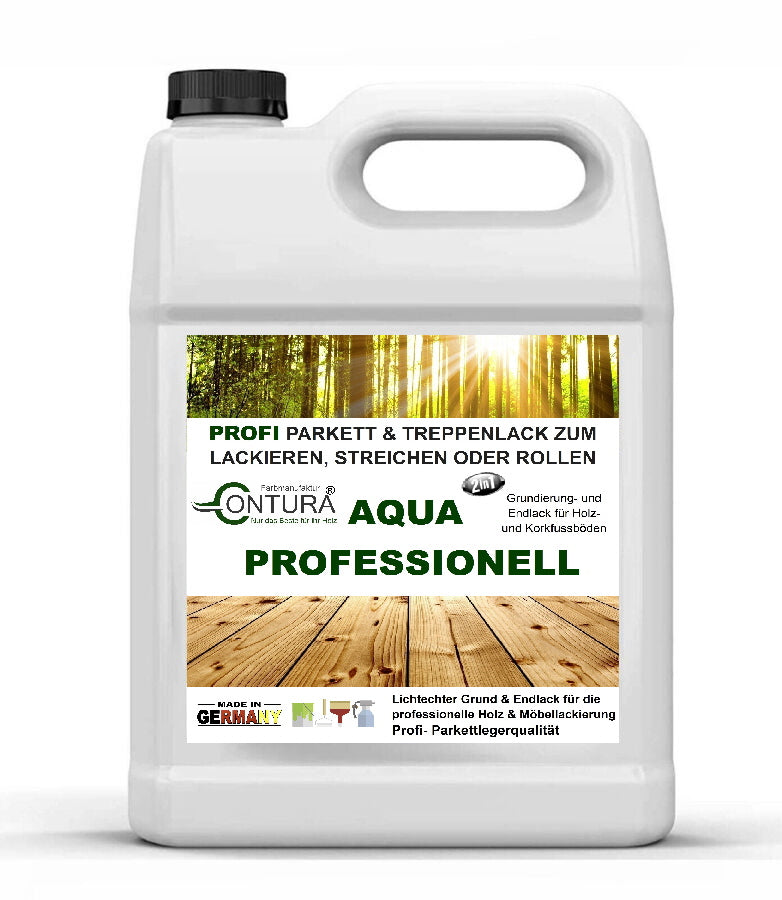 Parkettlack Treppenlack PROFESSIONELL Lack Fußbodenlack Dielenlack Holzlack