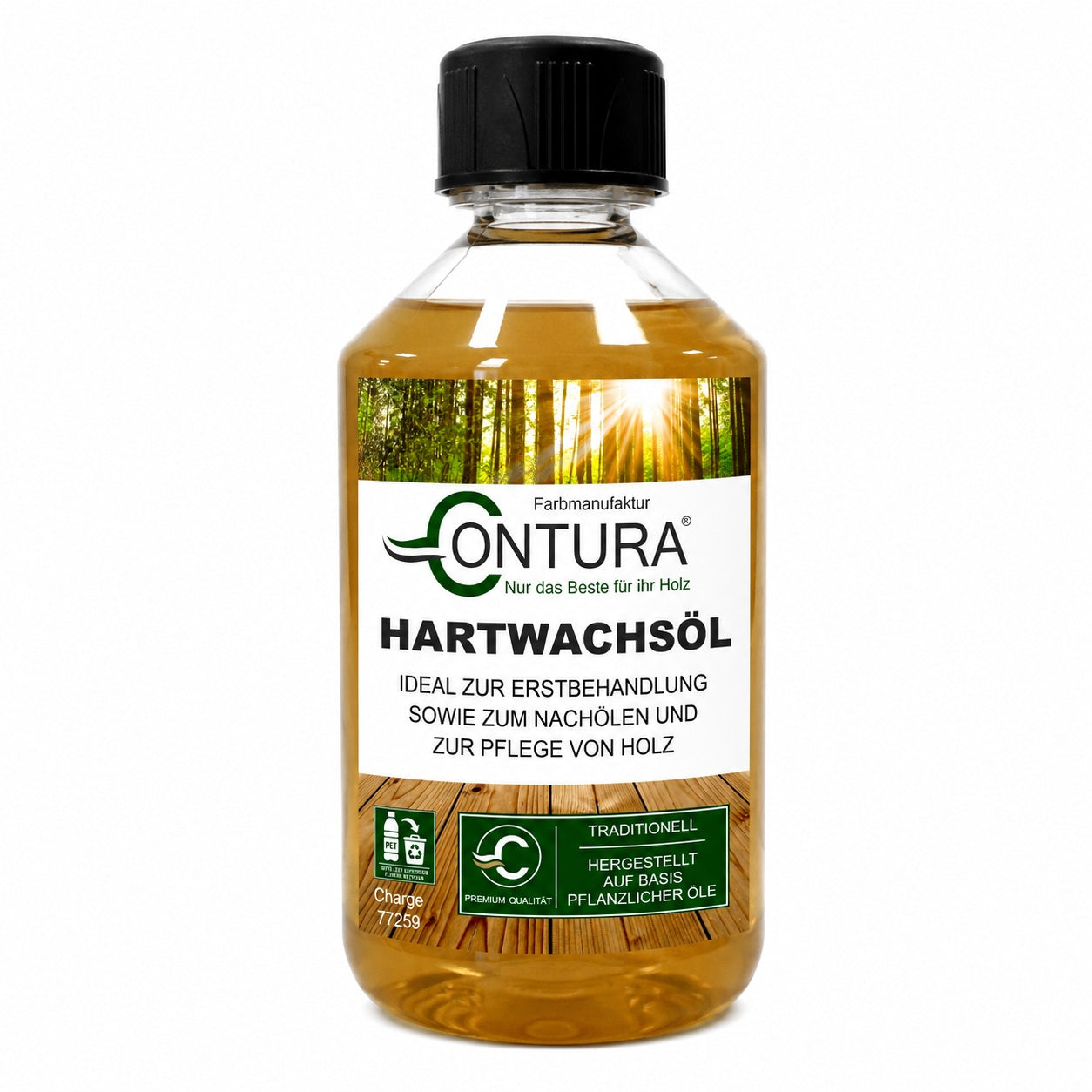 Contura Hartwachsöl Möbelöl Holzöl Hartwachs Holz Pflegeöl Wachsöl farblos