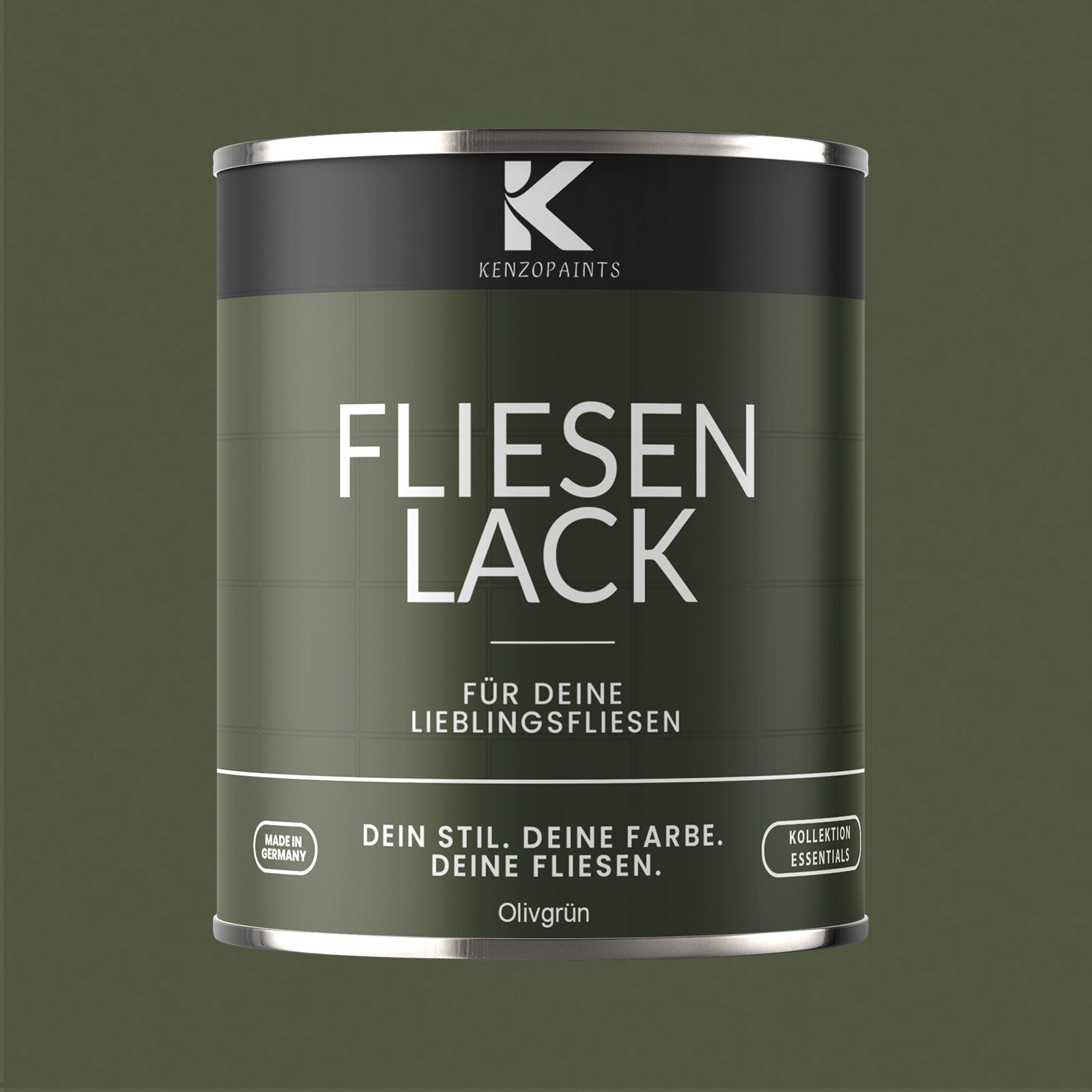 Kenzopaints Fliesenlack Fliesenfarbe - 2,5Liter - Farbmanufaktur Contura Berkemeier - Farbmanufaktur Contura Berkemeier