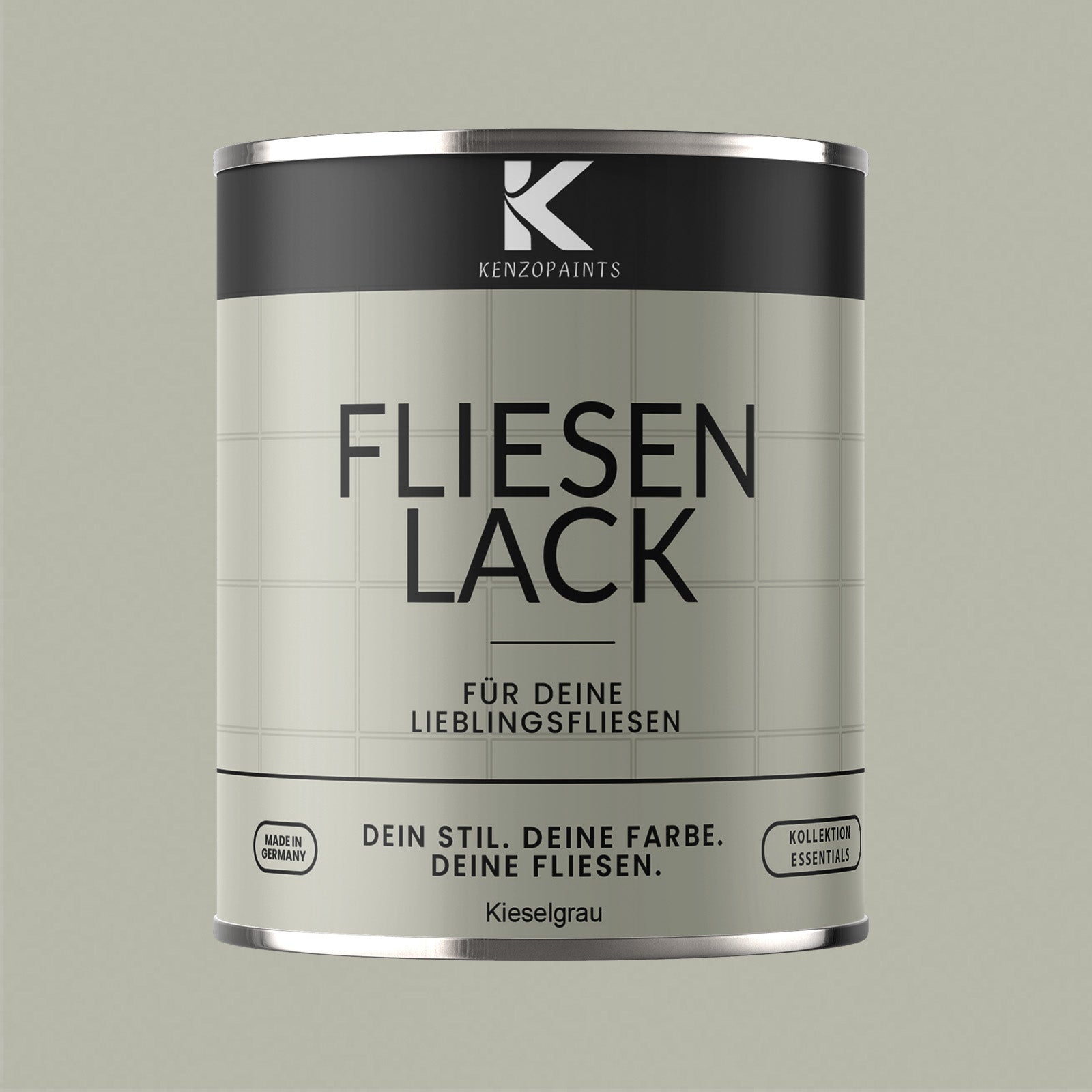 Kenzopaints Fliesenlack Fliesenfarbe - 2,5Liter - Farbmanufaktur Contura Berkemeier - Farbmanufaktur Contura Berkemeier