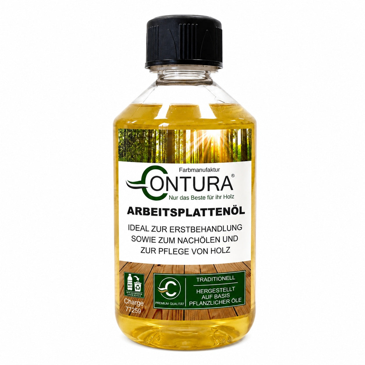 Contura Arbeitsplattenöl Greenline Edition Pflegeöl Holzöl Holz Öl Holzschutz farblos