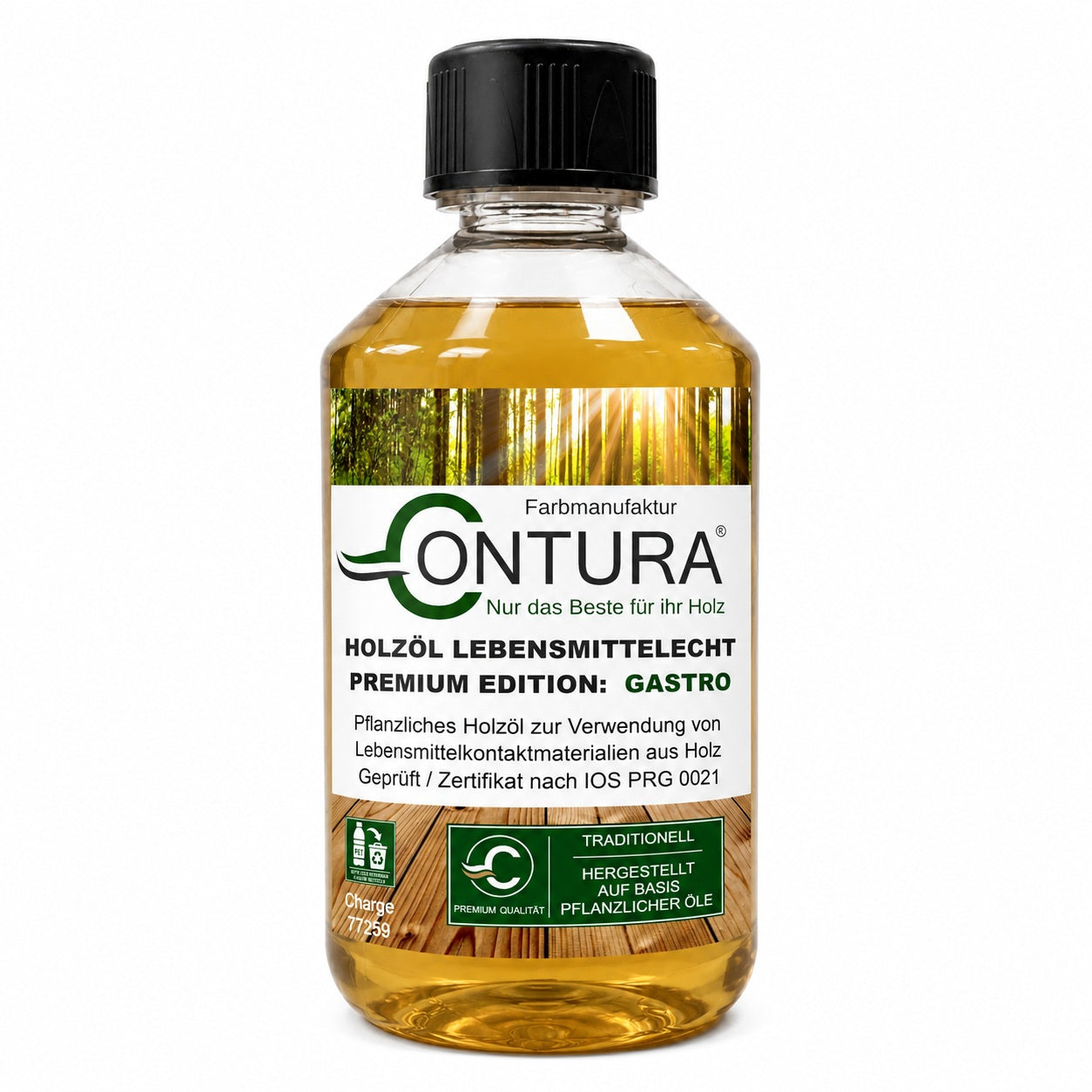 Contura Premium Lebensmittelecht Arbeitsplattenöl Holzöl Naturöl Pflegeöl