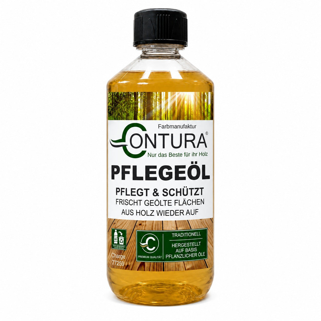 Contura Profi Pflegeöl Premium Greenline Holzöl Holzschutz Tisch & Möbelöl Holzpflege
