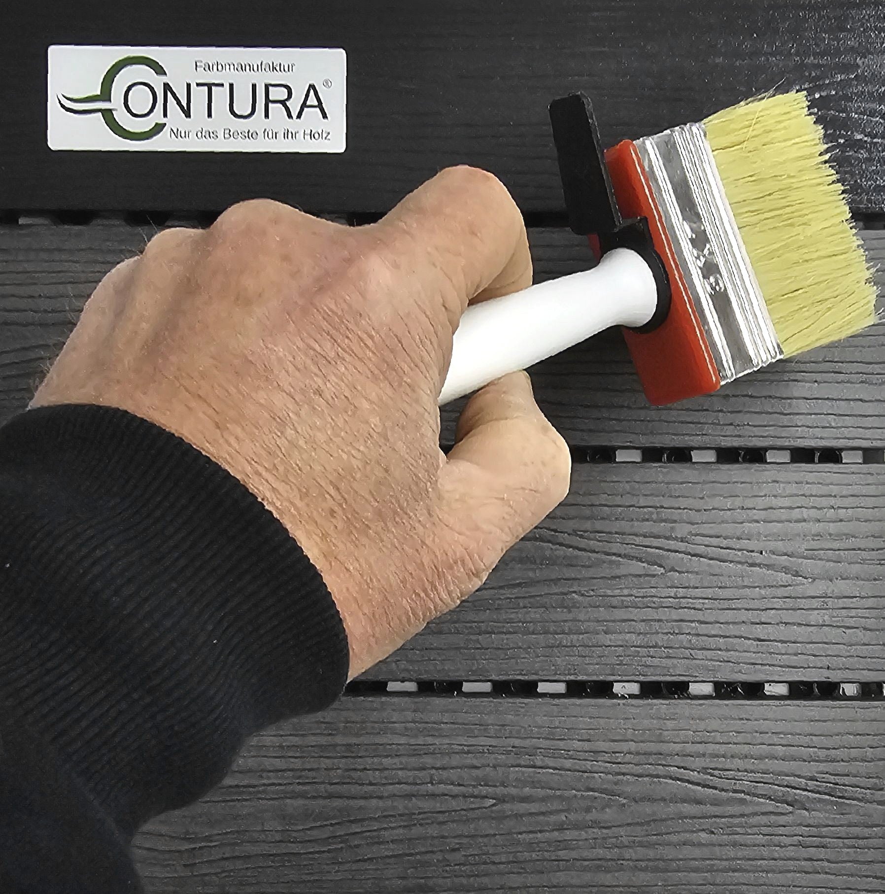 -POS- Contura WPC Öl Holzöl Pflegeöl Schutzöl mit UV Schutz für Terassen Boden Zäune Möbel - Farbmanufaktur Contura Berkemeier - Farbmanufaktur Contura Berkemeier