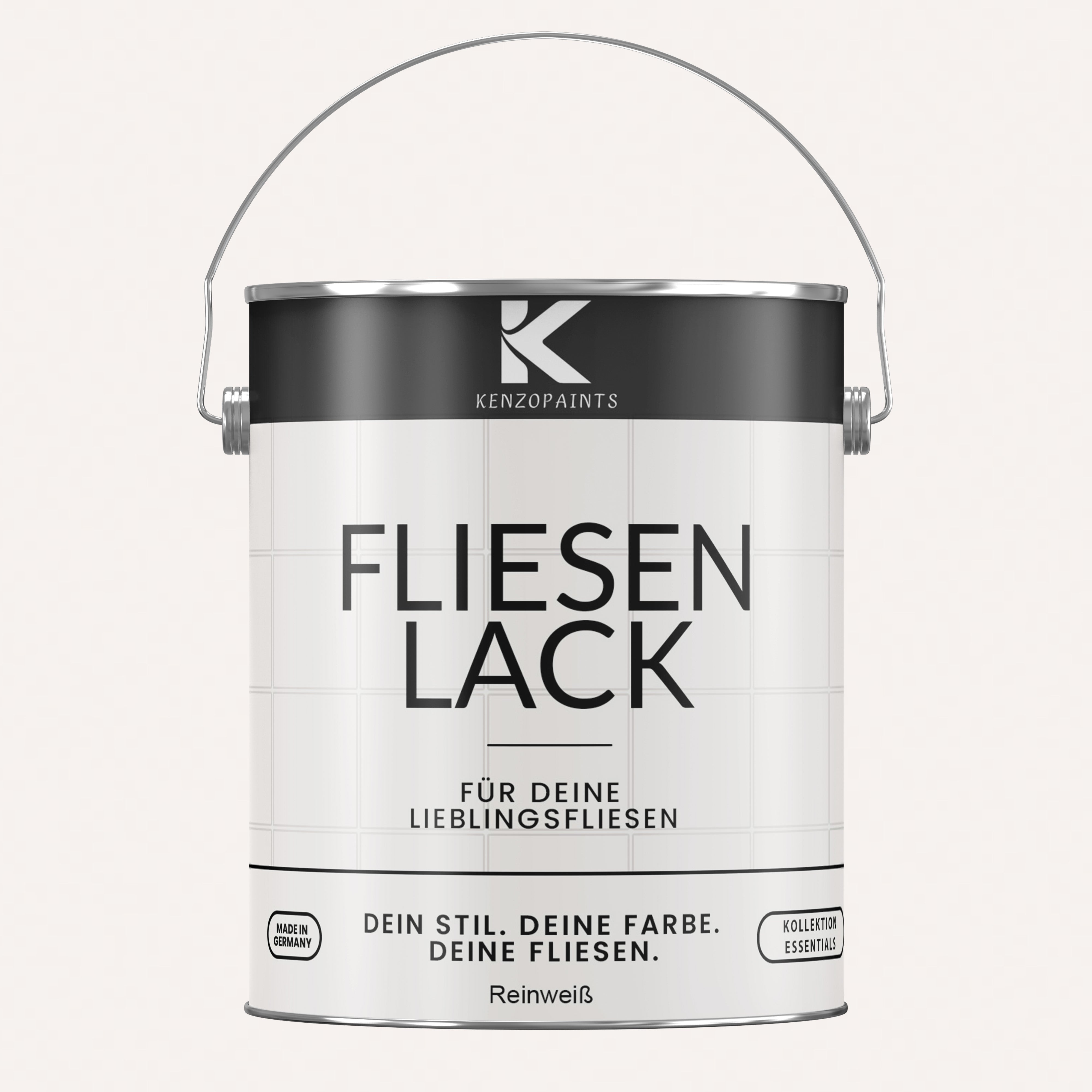 Kenzopaints Fliesenlack Fliesenfarbe - 2,5Liter - Farbmanufaktur Contura Berkemeier - Farbmanufaktur Contura Berkemeier