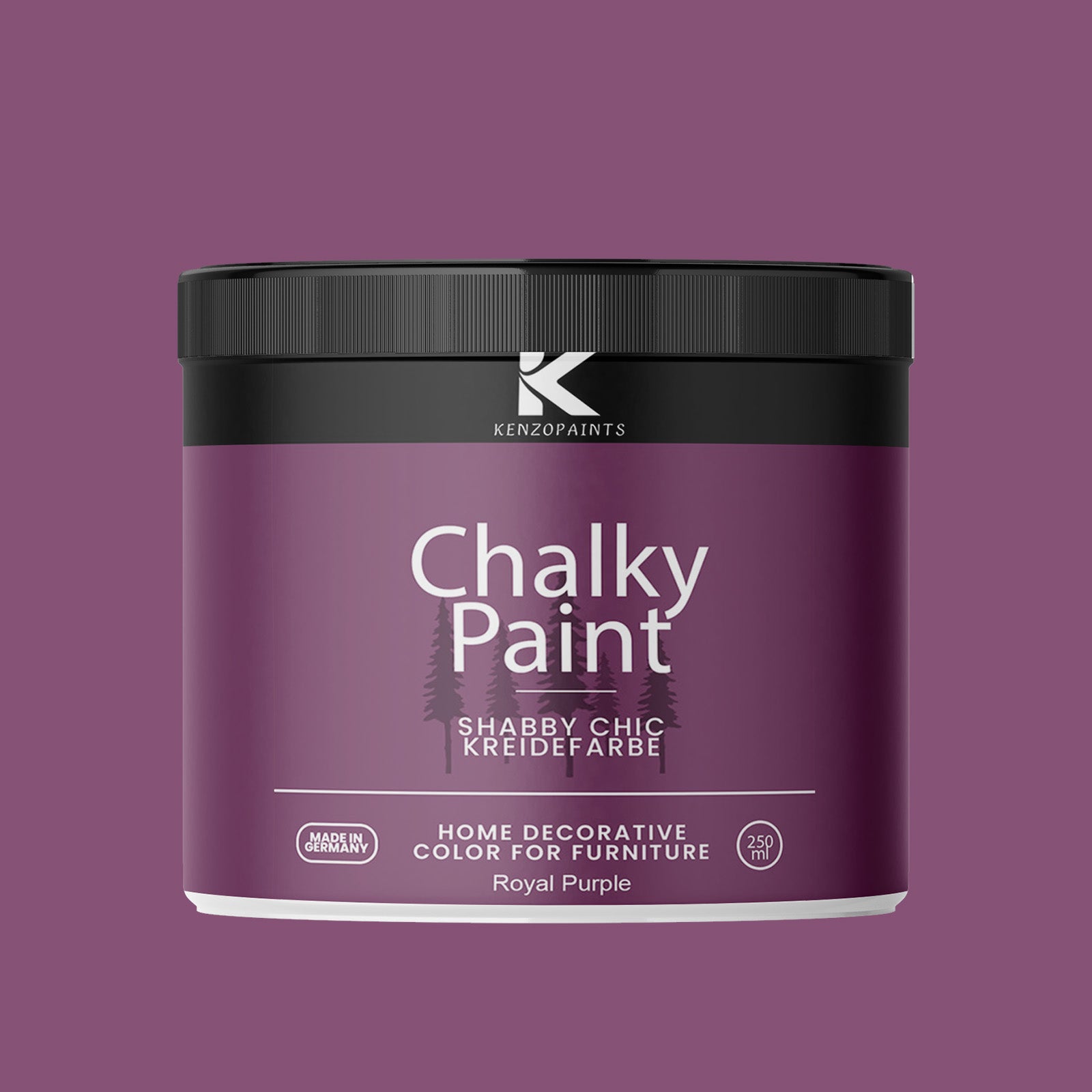-POS- Kenzopaints Chalky Paint Kreidefarbe - 250ml - Farbmanufaktur Contura Berkemeier - Farbmanufaktur Contura Berkemeier