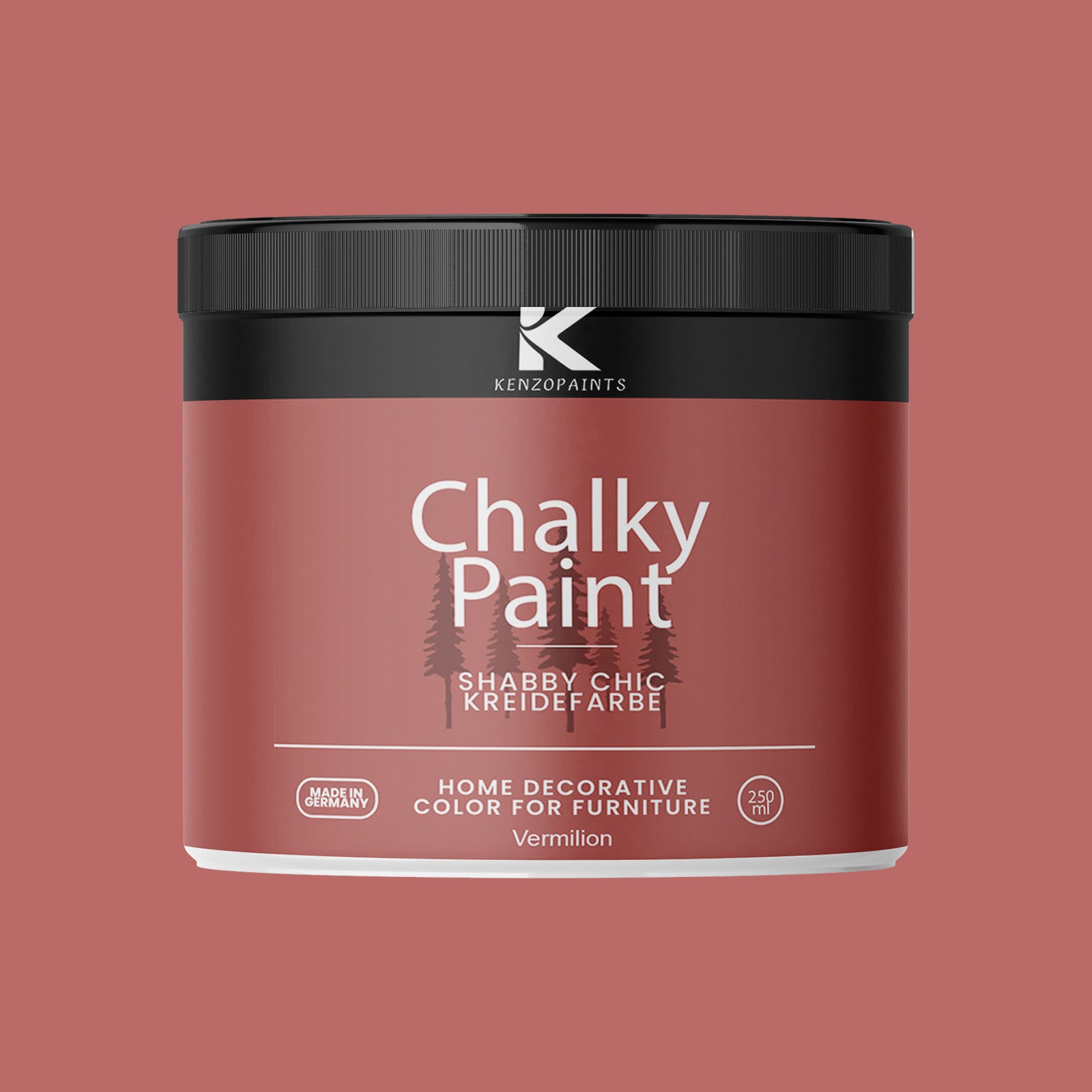 -POS- Kenzopaints Chalky Paint Kreidefarbe - 250ml - Farbmanufaktur Contura Berkemeier - Farbmanufaktur Contura Berkemeier