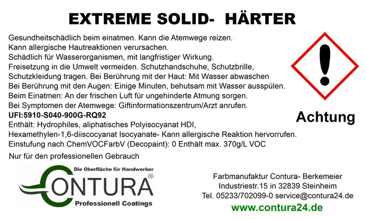 Contura 2K Parkett & Treppenlack mit Härter Extreme Solid Holzlack Möbellack - Farbmanufaktur Contura Berkemeier - Farbmanufaktur Contura Berkemeier
