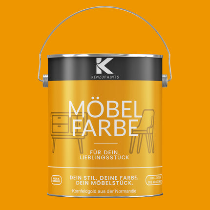 Kenzopaints Möbelfarbe Möbellack Buntlack - 2,5Liter