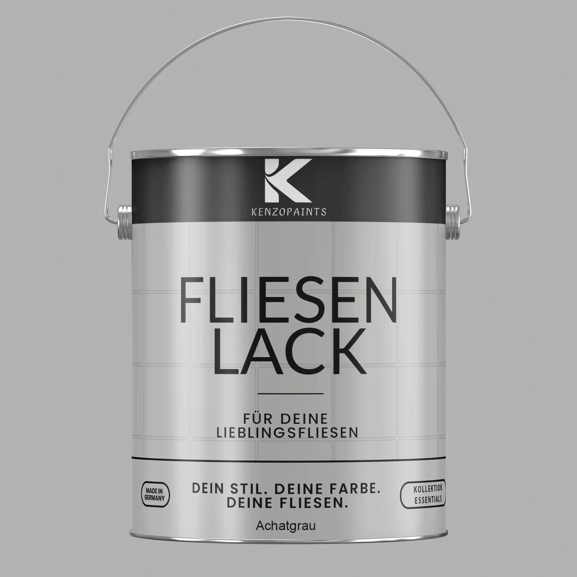 Kenzopaints Fliesenlack Fliesenfarbe - 2,5Liter - Farbmanufaktur Contura Berkemeier - Farbmanufaktur Contura Berkemeier