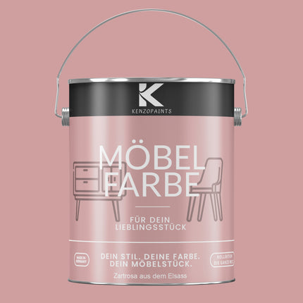 Kenzopaints Möbelfarbe Möbellack Buntlack - 2,5Liter