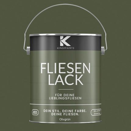 Kenzopaints Fliesenlack Fliesenfarbe - 2,5Liter