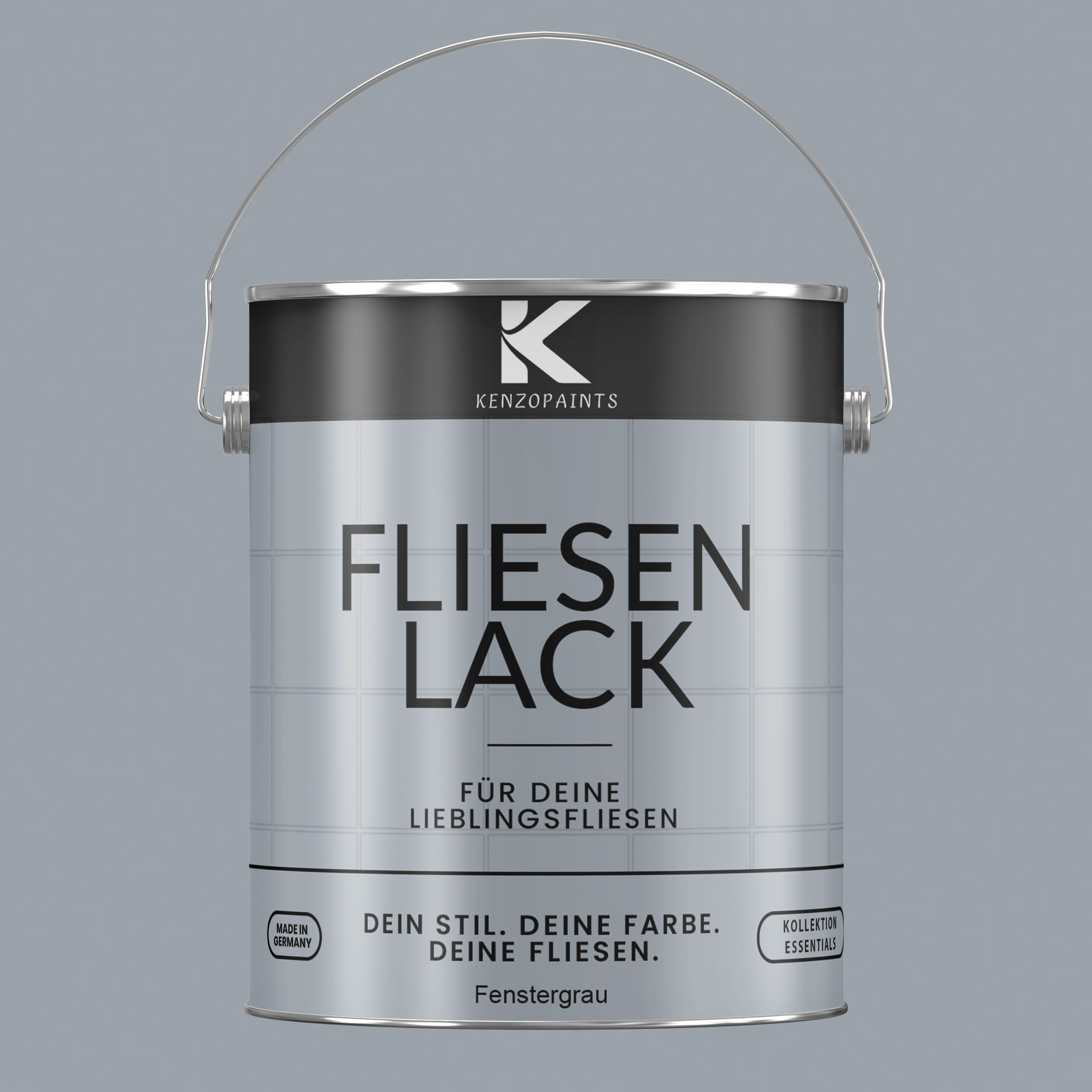 Kenzopaints Fliesenlack Fliesenfarbe - 2,5Liter - Farbmanufaktur Contura Berkemeier - Farbmanufaktur Contura Berkemeier