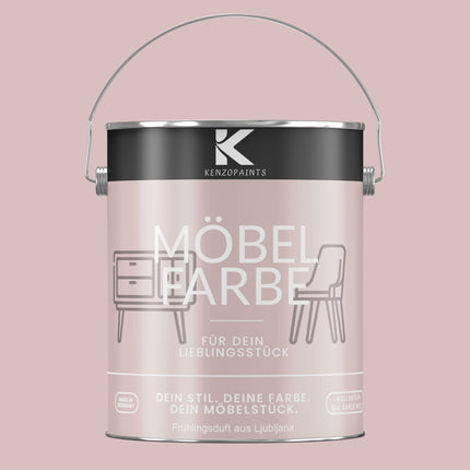 Kenzopaints Möbelfarbe Möbellack Buntlack - 2,5Liter