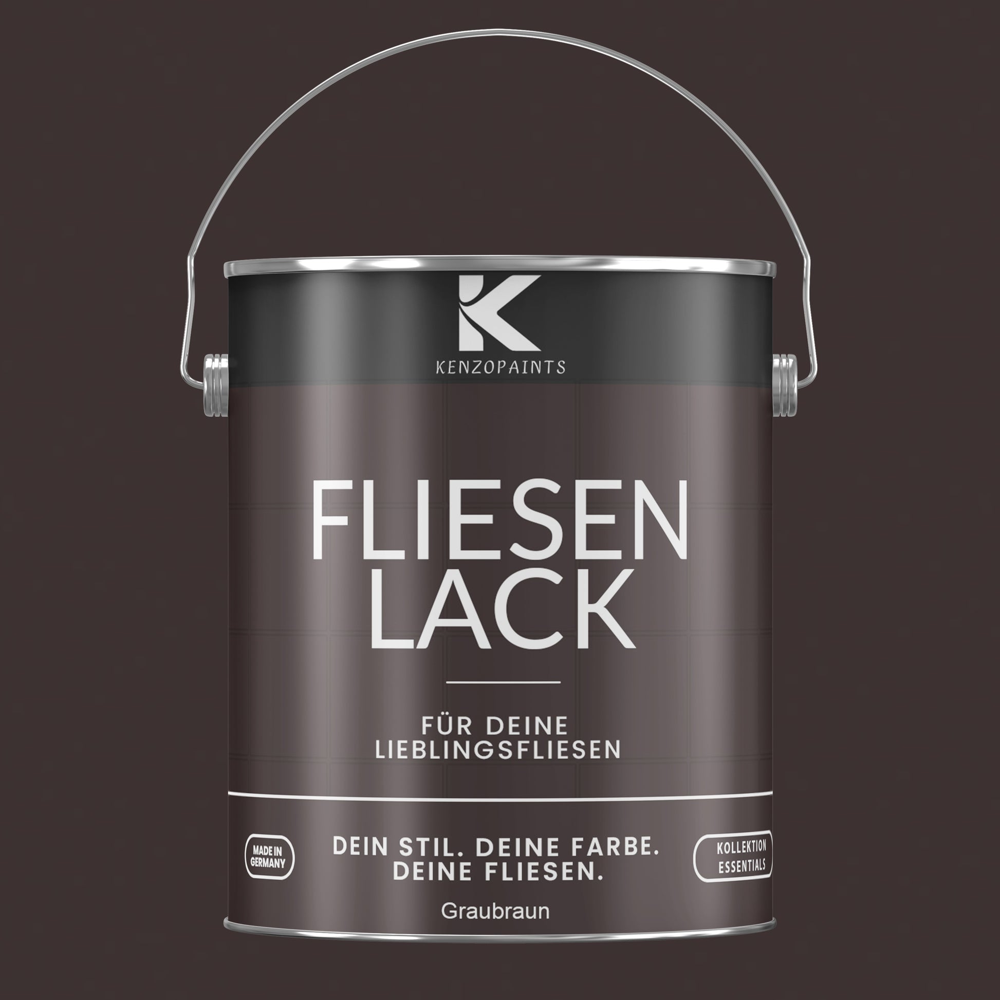 Kenzopaints Fliesenlack Fliesenfarbe - 2,5Liter - Farbmanufaktur Contura Berkemeier - Farbmanufaktur Contura Berkemeier
