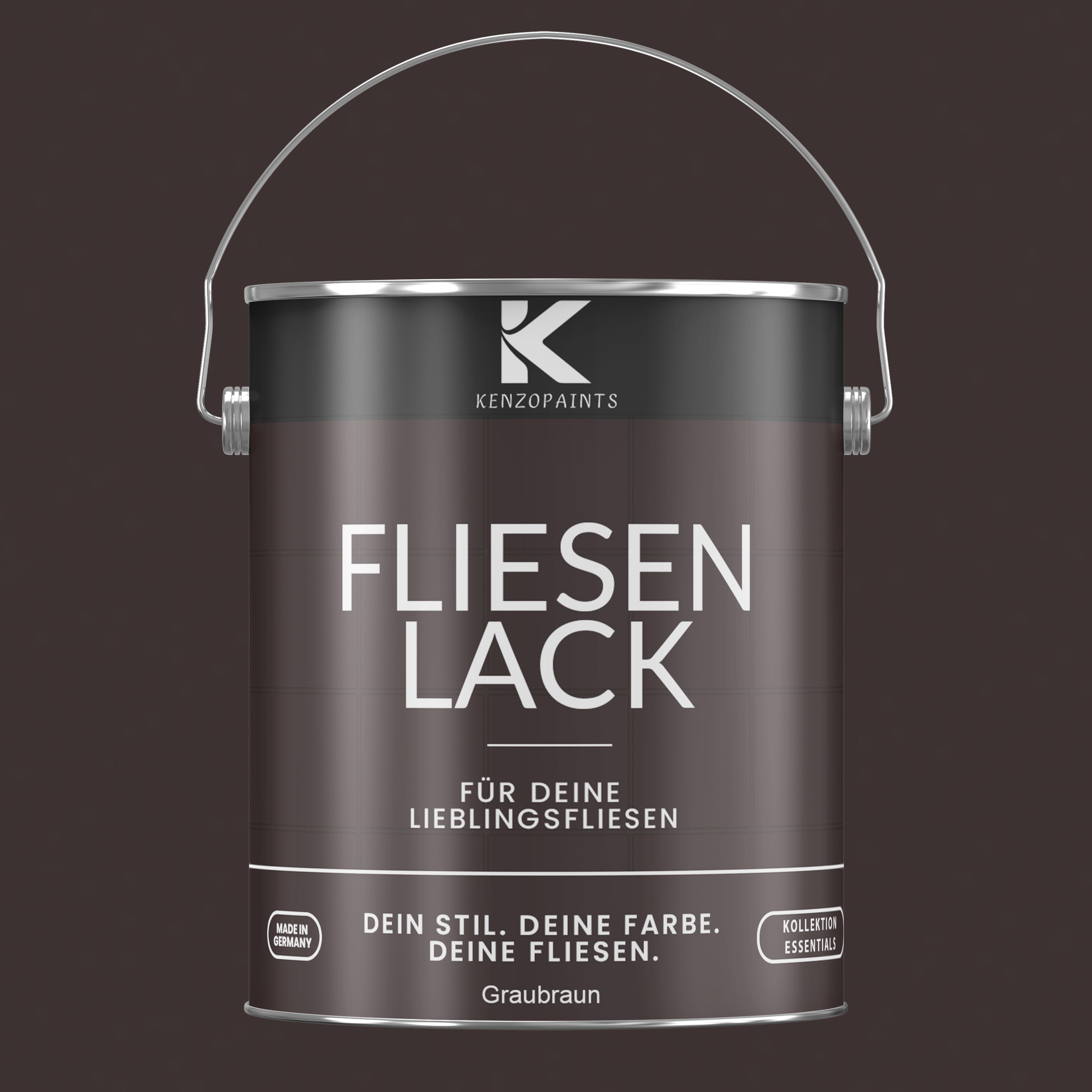 Kenzopaints Fliesenlack Fliesenfarbe - 2,5Liter - Farbmanufaktur Contura Berkemeier - Farbmanufaktur Contura Berkemeier
