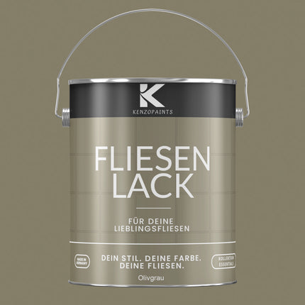 Kenzopaints Fliesenlack Fliesenfarbe - 2,5Liter