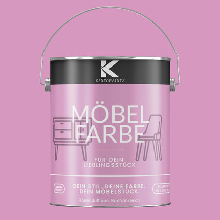 Kenzopaints Möbelfarbe Möbellack Buntlack - 2,5Liter