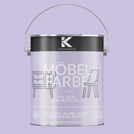 Kenzopaints Möbelfarbe Möbellack Buntlack - 2,5Liter