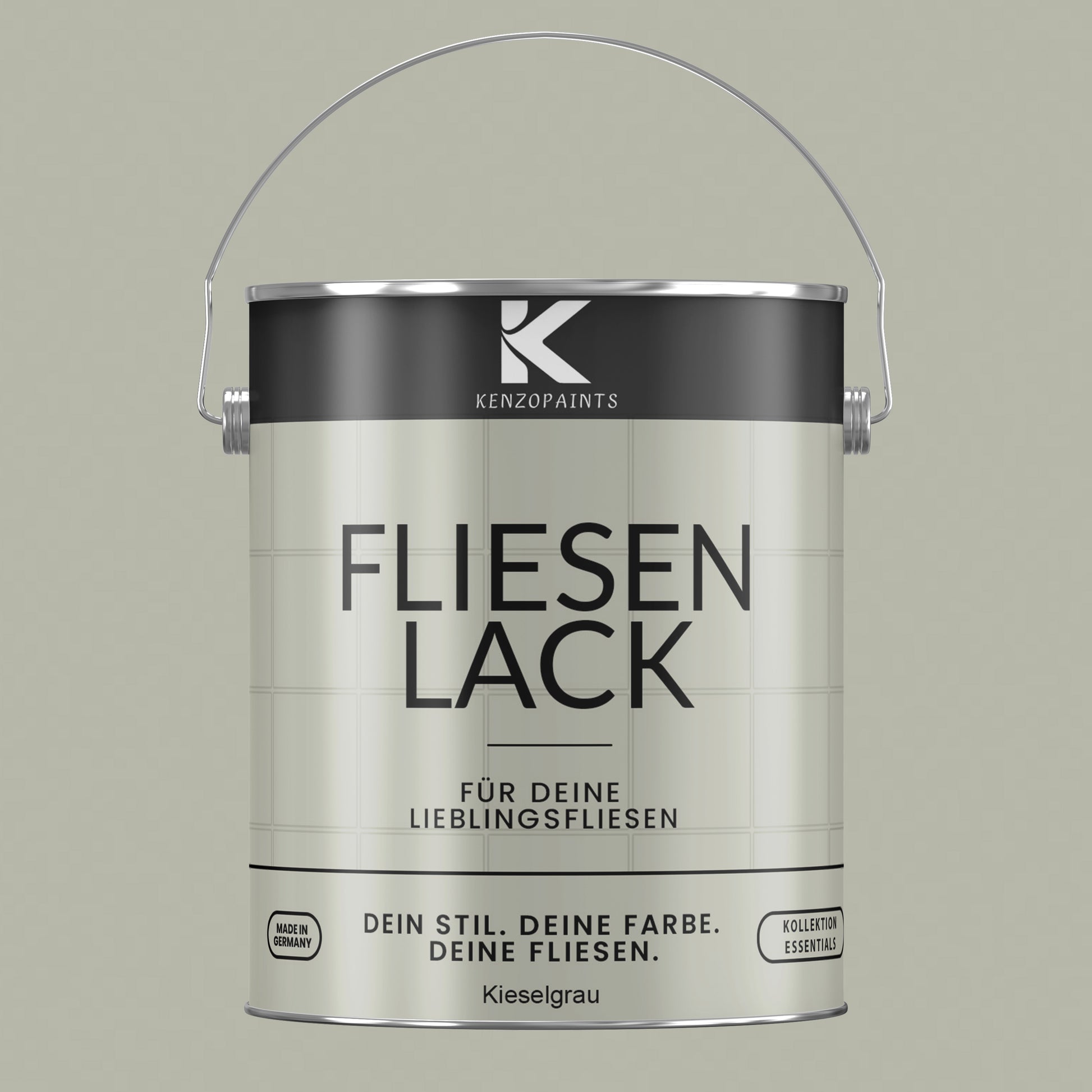 Kenzopaints Fliesenlack Fliesenfarbe - 2,5Liter - Farbmanufaktur Contura Berkemeier - Farbmanufaktur Contura Berkemeier