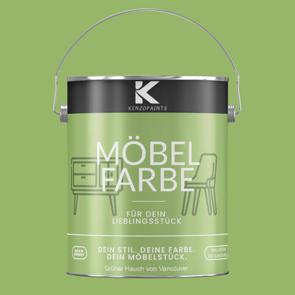 Kenzopaints Möbelfarbe Möbellack Buntlack - 2,5Liter