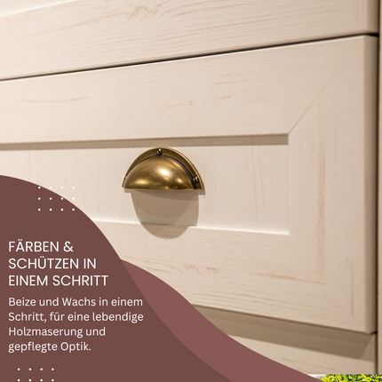 Wachsbeize 2in1 Holzbeize Beize & Wachs - Farbmanufaktur Contura Berkemeier - Farbmanufaktur Contura Berkemeier