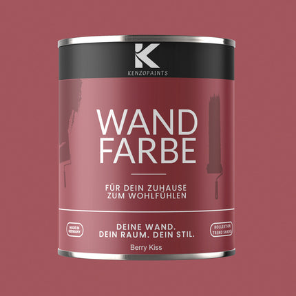 Kenzopaints Wandfarbe Innenwandfarbe Designfarbe - 750ml