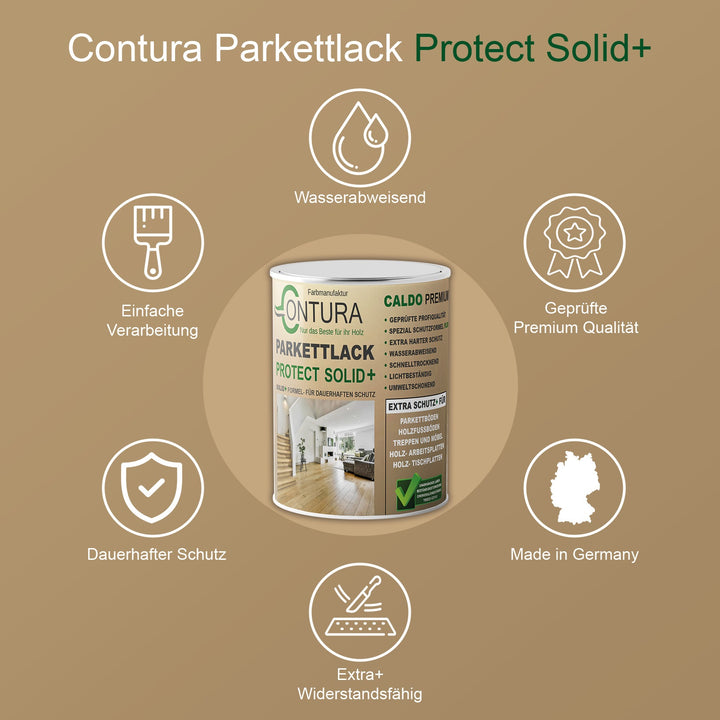 Contura Premium Protect Glänzend Parkettlack Treppenlack Dielenlack Fußbodenlack - Farbmanufaktur Contura Berkemeier - Farbmanufaktur Contura Berkemeier
