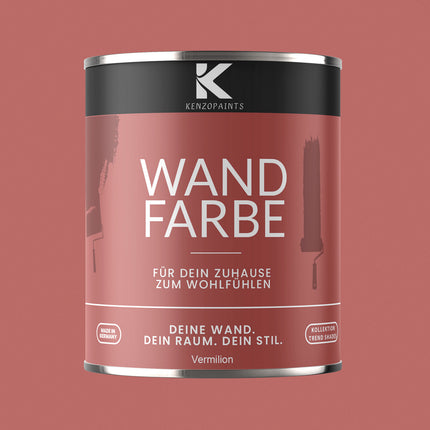 Kenzopaints Wandfarbe Innenwandfarbe Designfarbe - 750ml