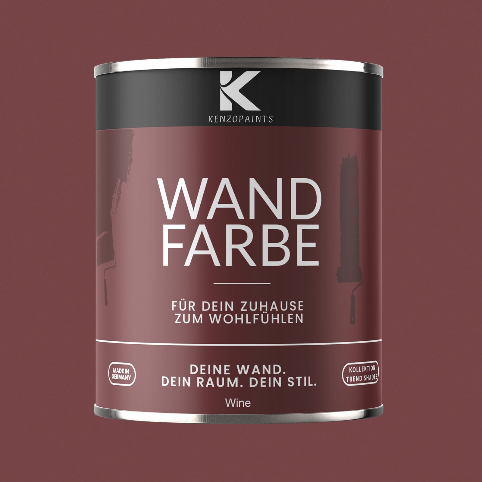 Kenzopaints Wandfarbe Innenwandfarbe Designfarbe - 10Liter - Farbmanufaktur Contura Berkemeier - Farbmanufaktur Contura Berkemeier