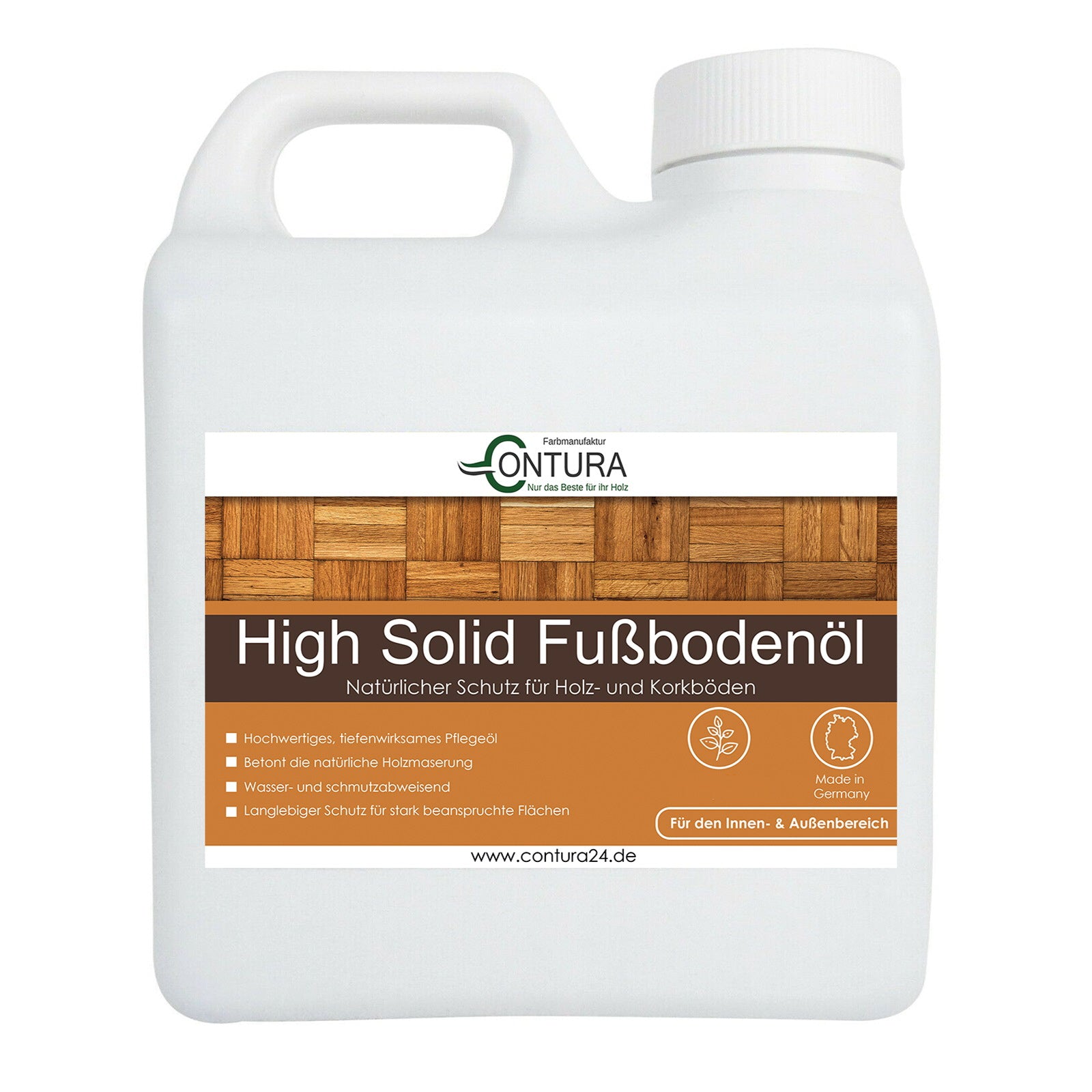 Contura Premium Fußbodenöl Parkettöl Korköl Holzöl für Holz