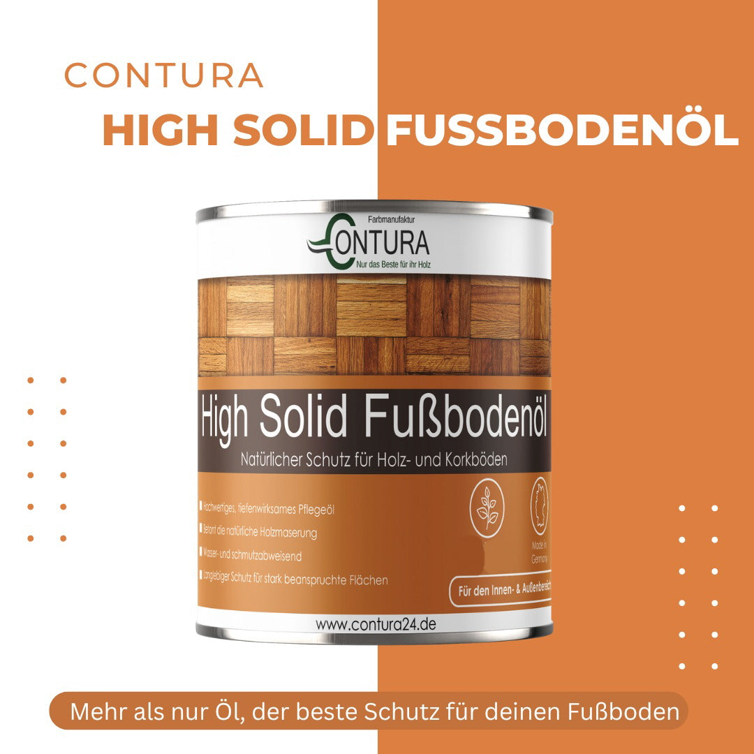 Contura Premium Fußbodenöl Parkettöl Korköl Holzöl für Holz
