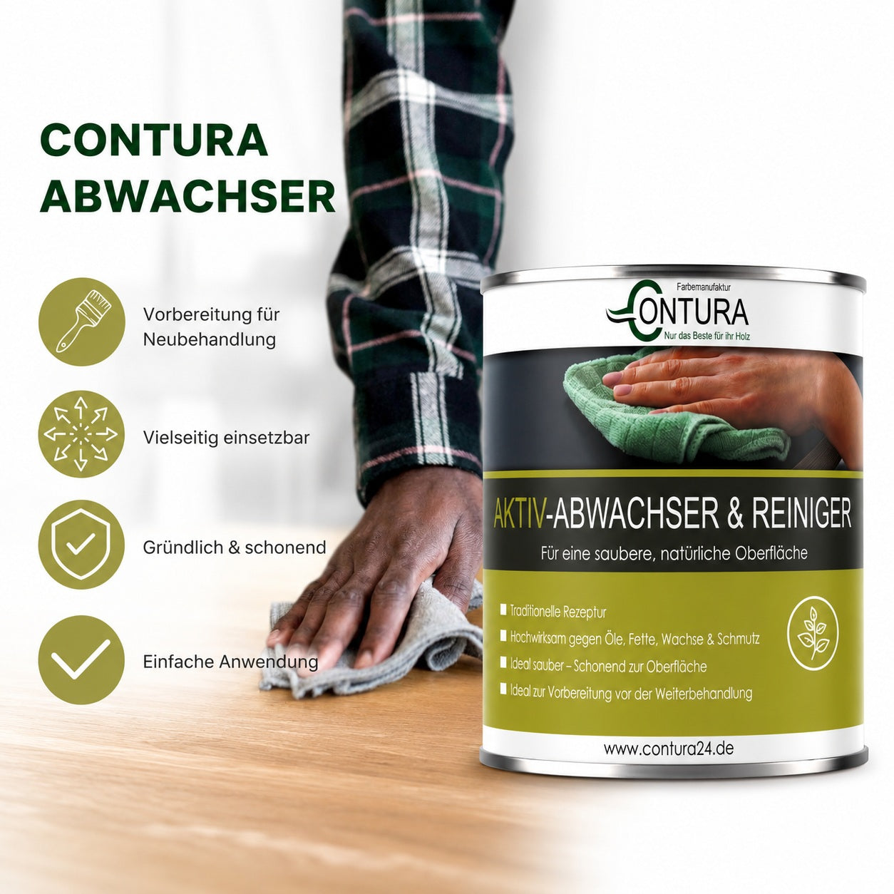 Contura Abwachser Möbelreiniger Entwachser