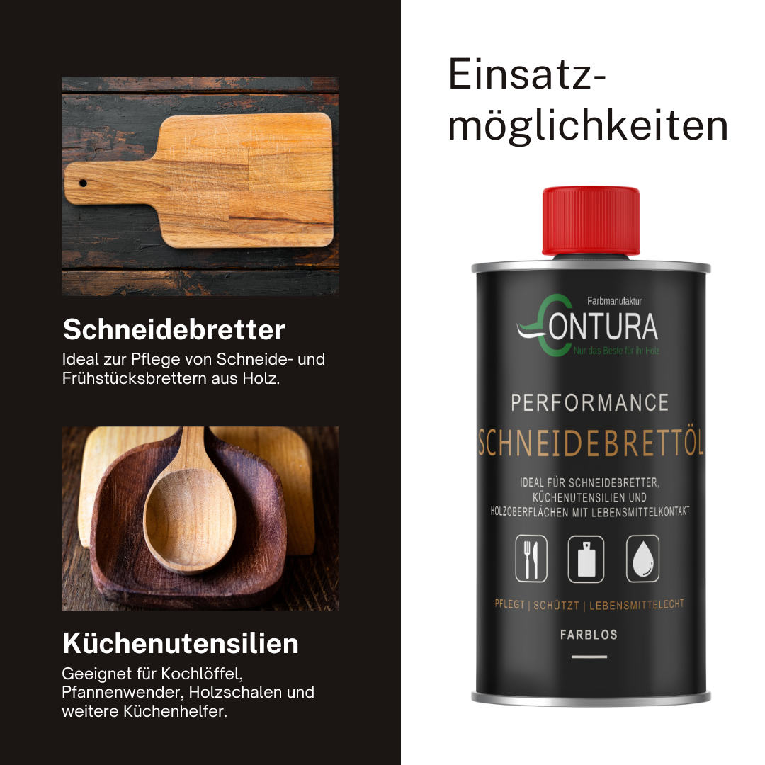 Contura Performance Schneidebrettöl farblos pflegeöl Schneidebretter Küchenholz