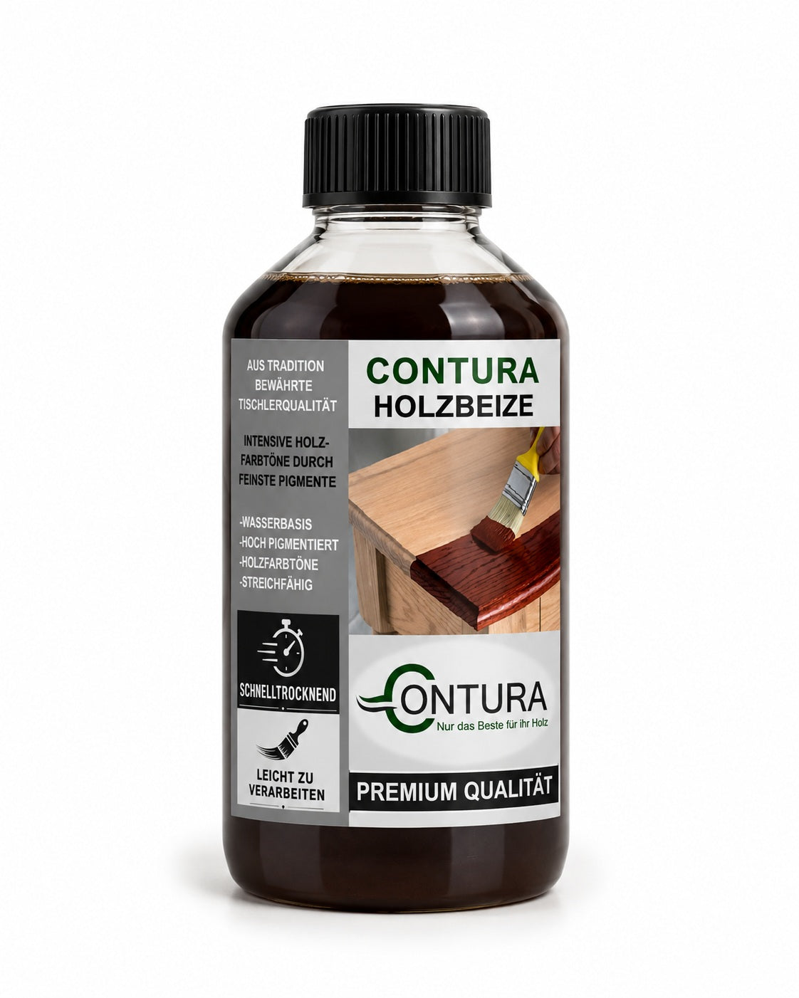 Contura Holzbeize Wasserbeize Möbel Farbe 500ml.