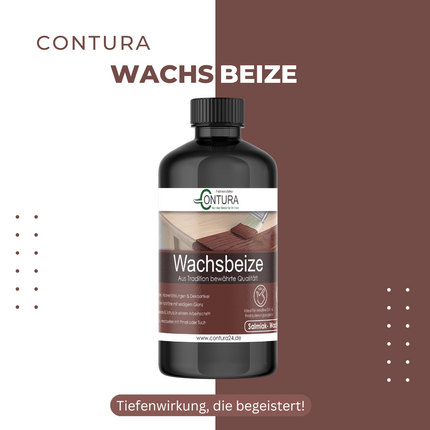 Wachsbeize 2in1 Holzbeize Beize & Wachs - Farbmanufaktur Contura Berkemeier - Farbmanufaktur Contura Berkemeier