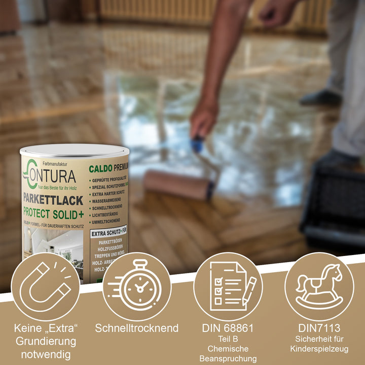 Contura Premium Protect Glänzend Parkettlack Treppenlack Dielenlack Fußbodenlack - Farbmanufaktur Contura Berkemeier - Farbmanufaktur Contura Berkemeier