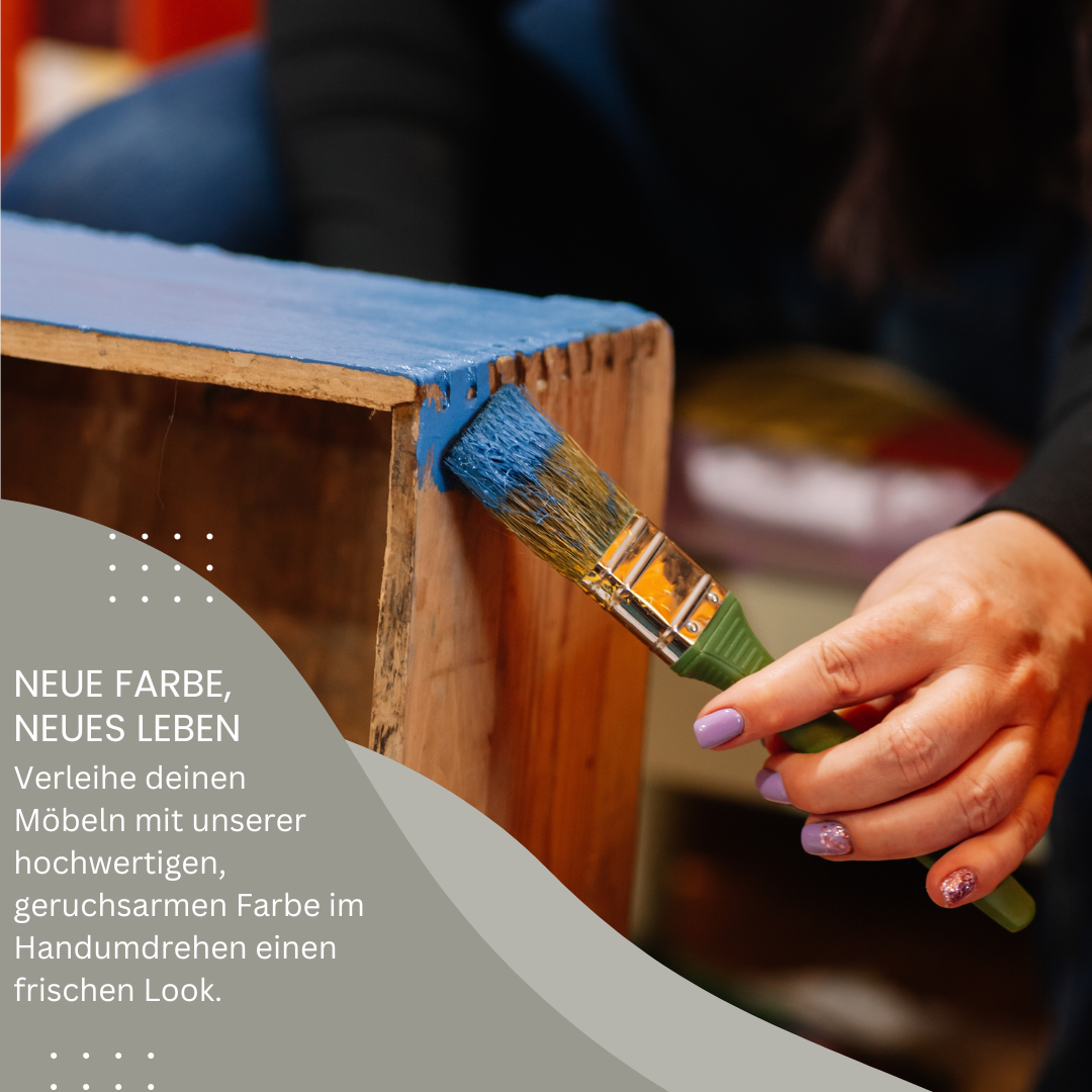Kenzopaints Möbelfarbe Möbellack Buntlack Farbraum - 2,5Liter - Farbmanufaktur Contura Berkemeier - Farbmanufaktur Contura Berkemeier