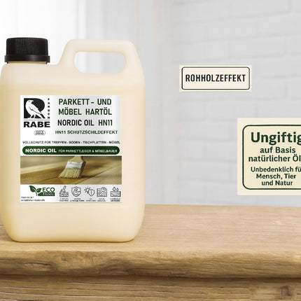 RABE Naturholz Effekt Holzöl Parkettöl Möbelöl KEIN ANFEUERN Fußboden Öl Rohholz - Farbmanufaktur Contura Berkemeier - Farben Rabe